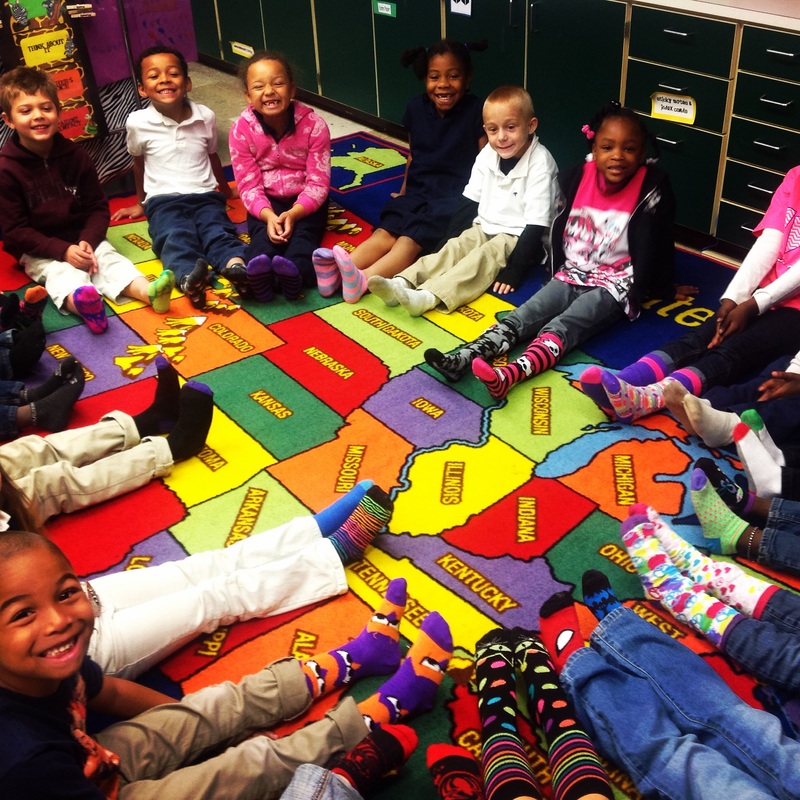 Silly Sock Day - Fun in First Grade